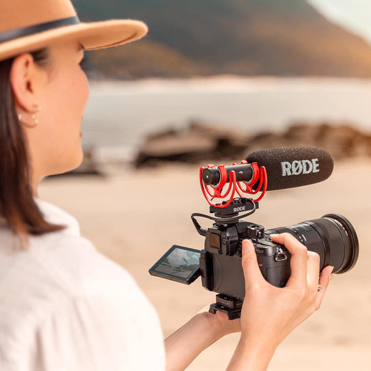Rode VideoMic NTG 混合模拟/USB 摄像头安装枪式麦克风