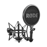 Rode NT1 套件电容式麦克风，带 SM6 防震架和防喷罩