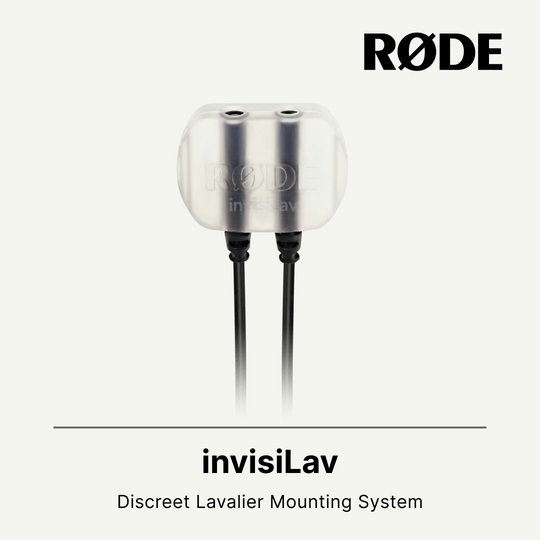 Rode invisiLav Discreet Lavalier Mounting System (3-Pack) for Rode Smartlav+ and Lavalier Go