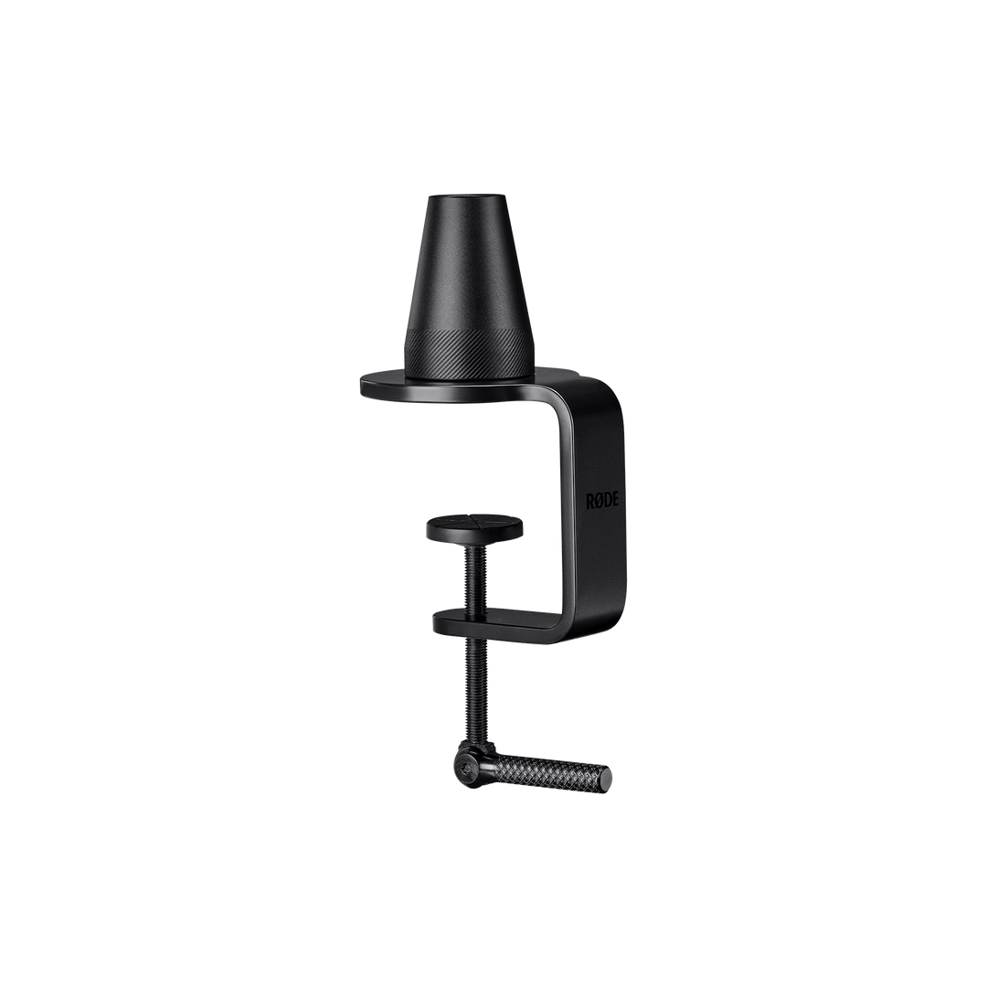 RØDE LPA1 desk clamp and thread adaptors