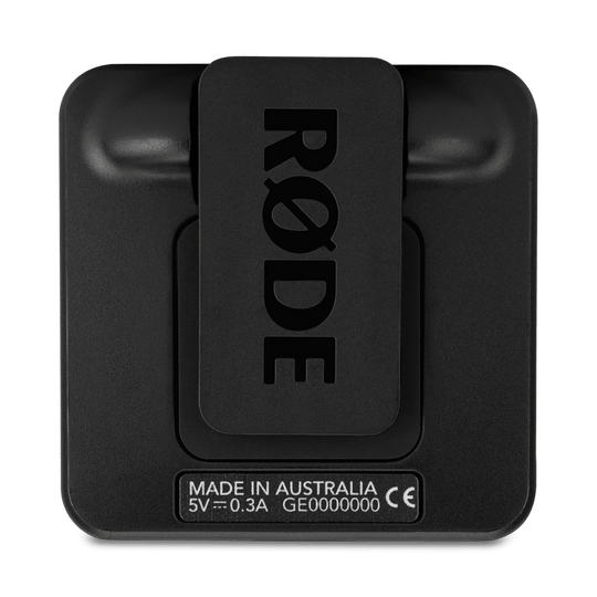 Rode Wireless GO II 2 Person Compact Digital Wireless Microphone System Recorder 2.4 GHz, Black