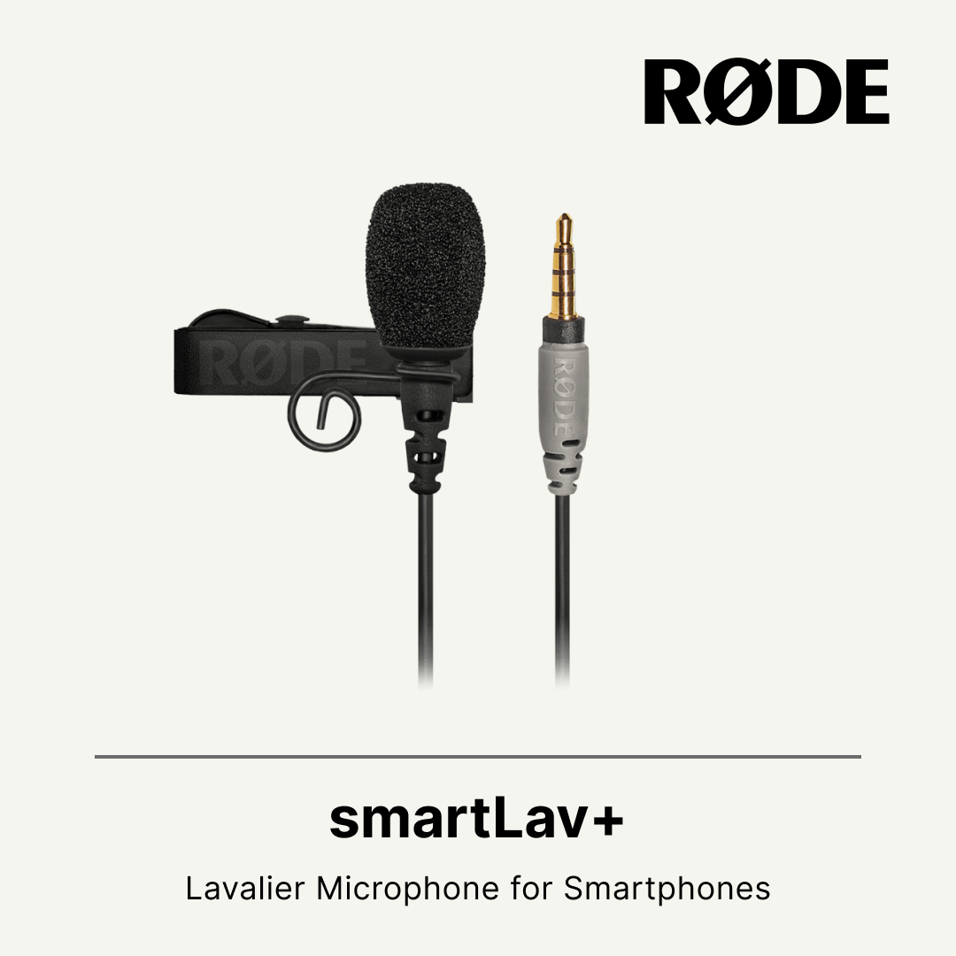 Rode smartlav+ Lavalier for iOS devices