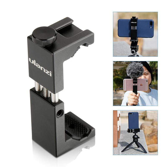 Ulanzi ST-02s Smartphone tripod mount clamp (Previously ST-02)