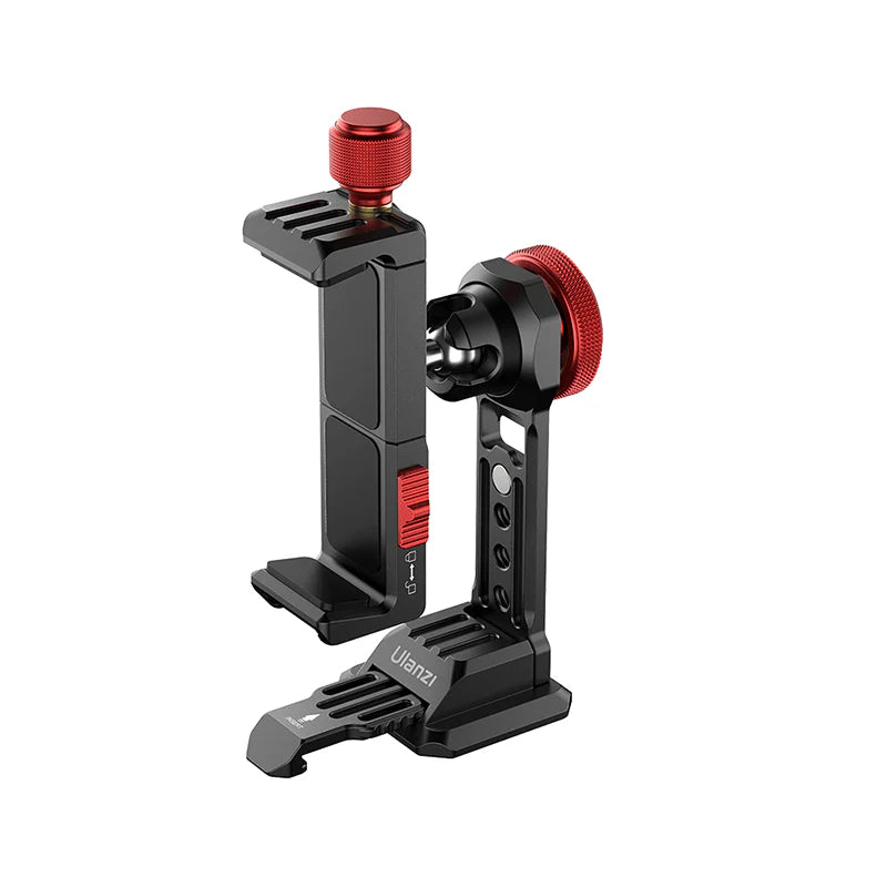 Ulanzi ST-14 Iron Man III 360° Tripod Smartphone Mount on a white background