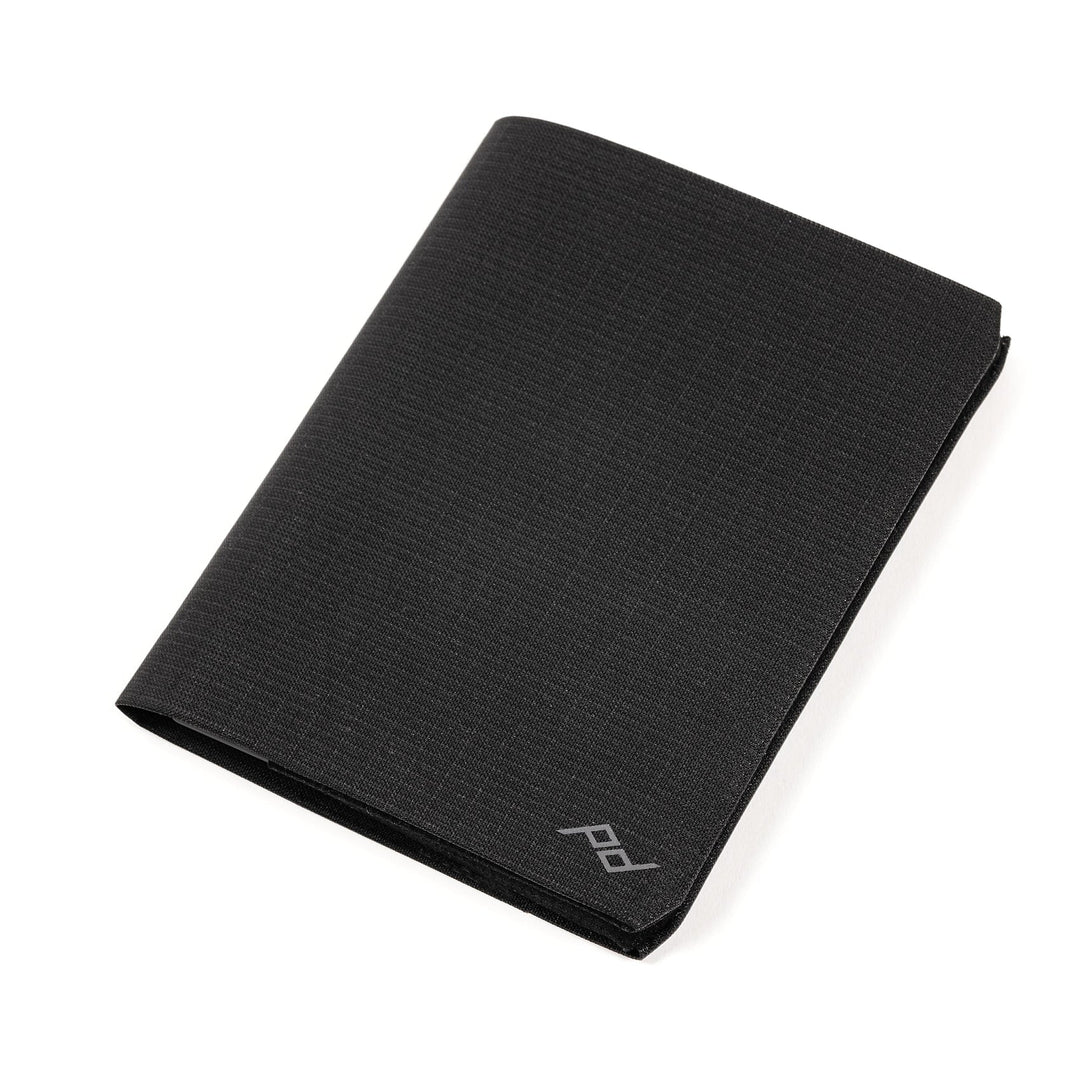 Peak Design travel passport wallet black lifestyle