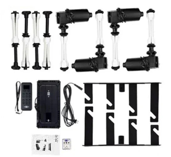Nanguang Motorised backdrop Solution for Wall and Ceiling Mount Roller System for 3-4 backdrops CN-3RES CN-4RES (4 Hooks) - Red Dot Photo