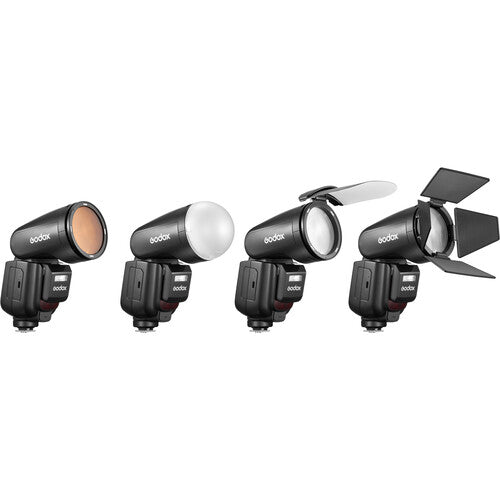 Godox V1 Pro Speedlight TTL HSS 1/8000s Li-ion Battery Speedlite Flash ...