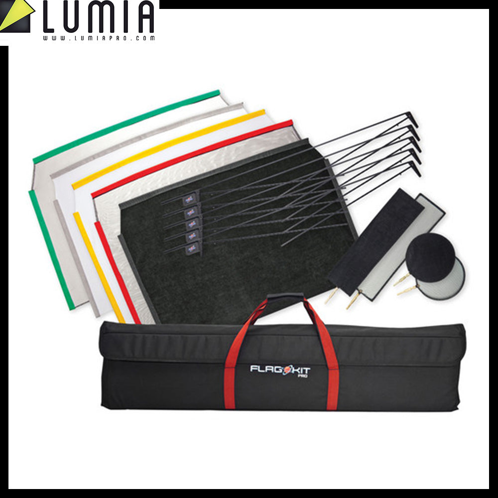 Lumia Collapsible Scrim 5-in-1 5 Flag Kit 60 x 90 Digital Juice Pro Flag Kit