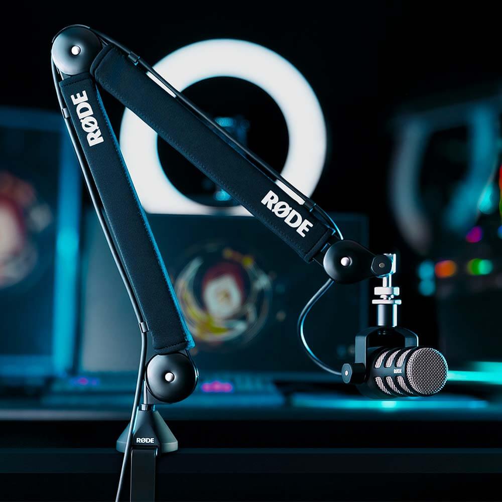 Rode PSA1+ Premium Professional Studio Boom Arm with Table Clamp Compatible with Most Microphones