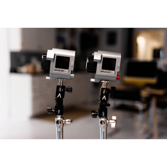 Amaran 60D S COB 日光 LED 视频灯，配备新型双蓝光芯片组 Bowen Mount by Aputure