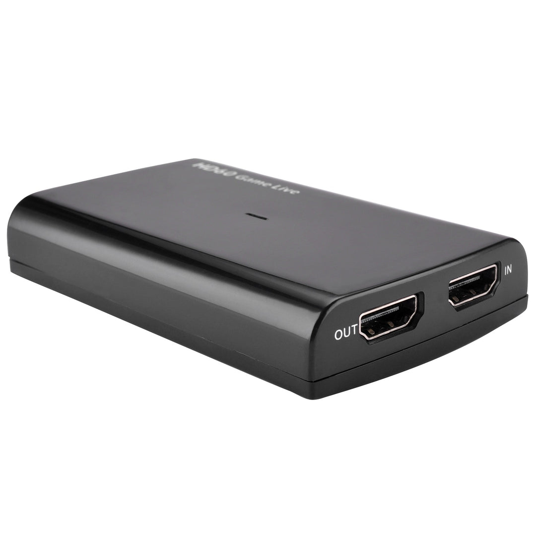 4K HDMI 转 USB 采集卡直播游戏录制即插即用