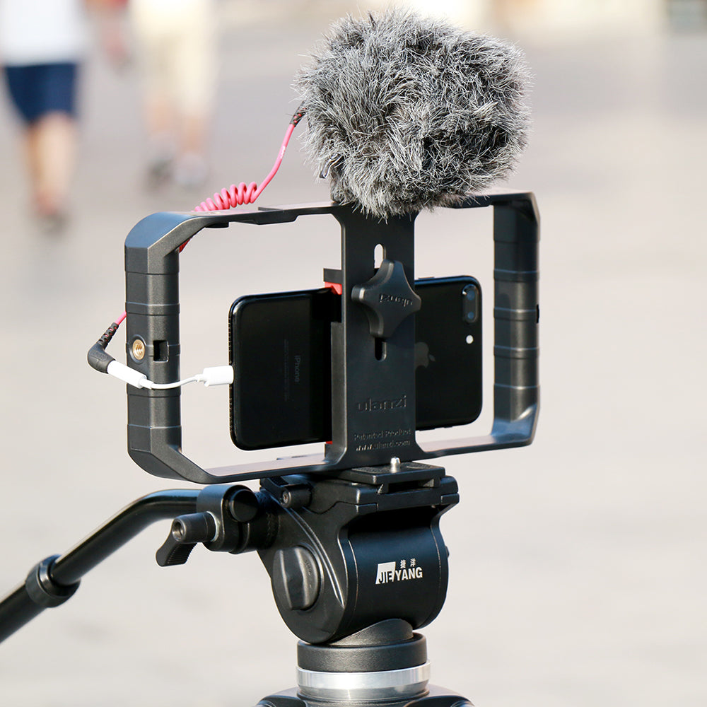 Aluminium Phone Rig Ulanzi U-Rig Smartphone Video Rig – Red Dot Photo