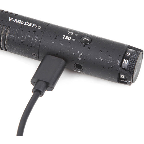 Deity 麦克风 V-Mic D3 Pro 超心形机载枪式麦克风，带 Rycote Lyre 悬架