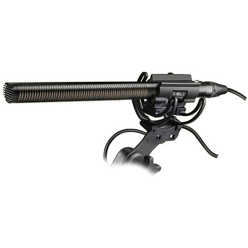 Deity 麦克风 S-Mic 2 外景套件防潮枪式麦克风，带手枪式握把减震架和防风罩