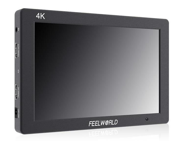 FeelWorld T7 7 英寸 4K 机载监视器，带 HDMI 输入/输出 IPS 1920x1200
