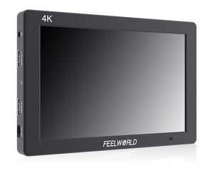 FeelWorld T7 7 英寸 4K 机载监视器，带 HDMI 输入/输出 IPS 1920x1200