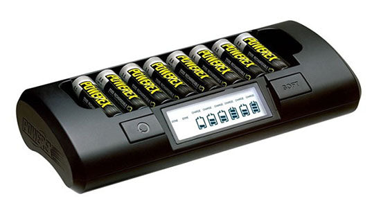 MAHA Powerex MH-C801D C801D 八芯 8 芯快速电池充电器 镍氢 AA/AAA 电池充电器