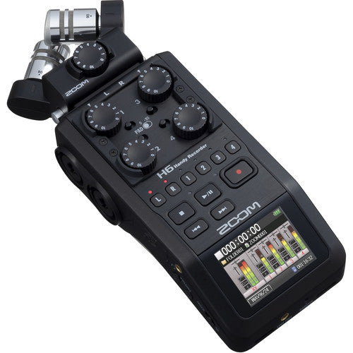 【極美品】ZOOM H6 Black H6 Handy Recorder | ZOOM 配信機器・PA機器・レコーディング機器