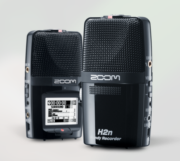 Zoom H2n 2 输入/4 轨便携式手持录音机，带板载 5 麦克风阵列