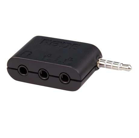 Rode SC6 3.5mm Dual TRRS input and headphone output for smartphones - Red Dot Photo