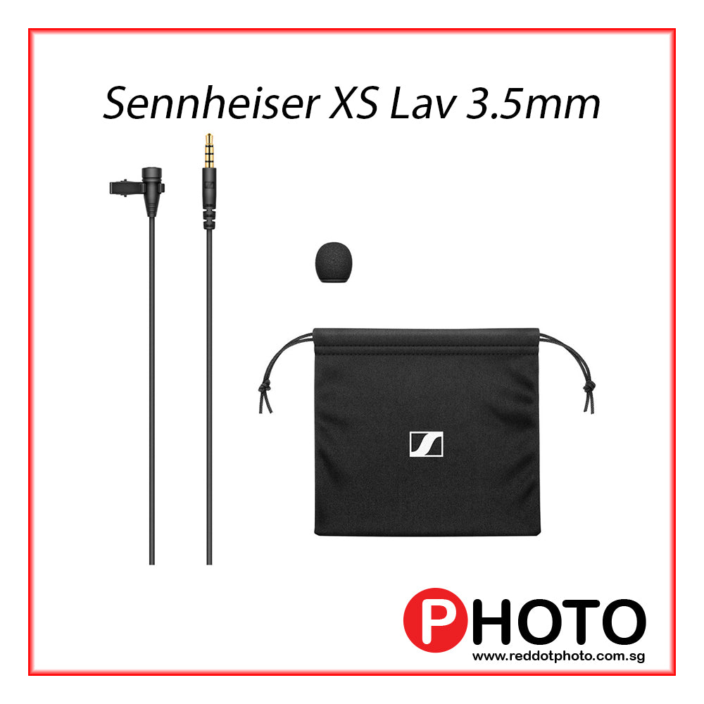 Sennheiser XS Lav 移动领夹麦克风（TRRS 连接） 