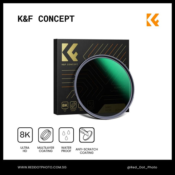 K&F 概念 ND 滤镜 ND8（3 级）滤镜 固定中性密度滤镜 Nano-X 系列