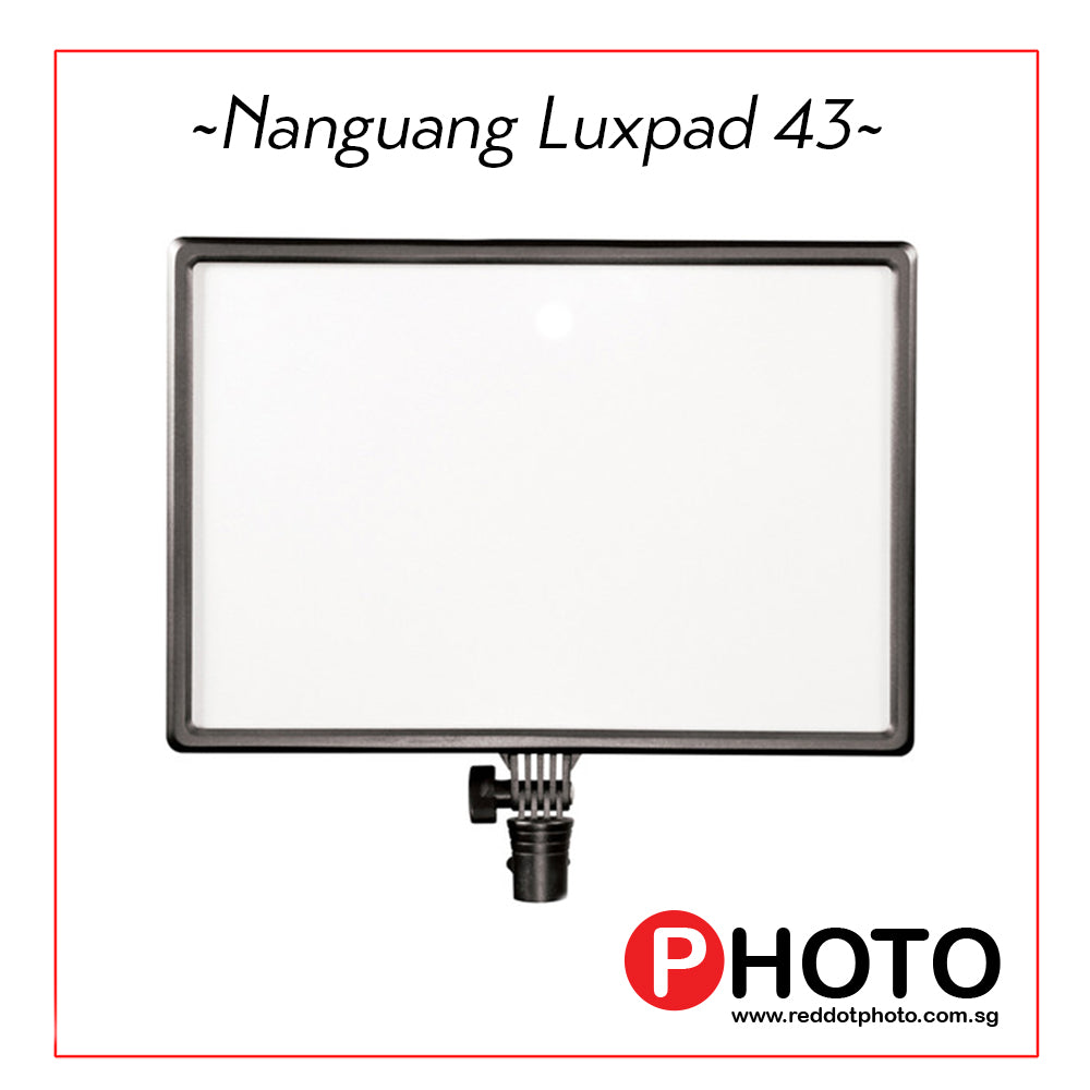 Luxpad 43 LED Light Panel for Video DSLRs [Nanguang]