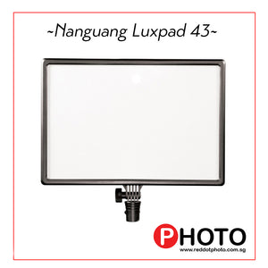 Luxpad 43 LED 灯板适用于数码单反相机 [南光]