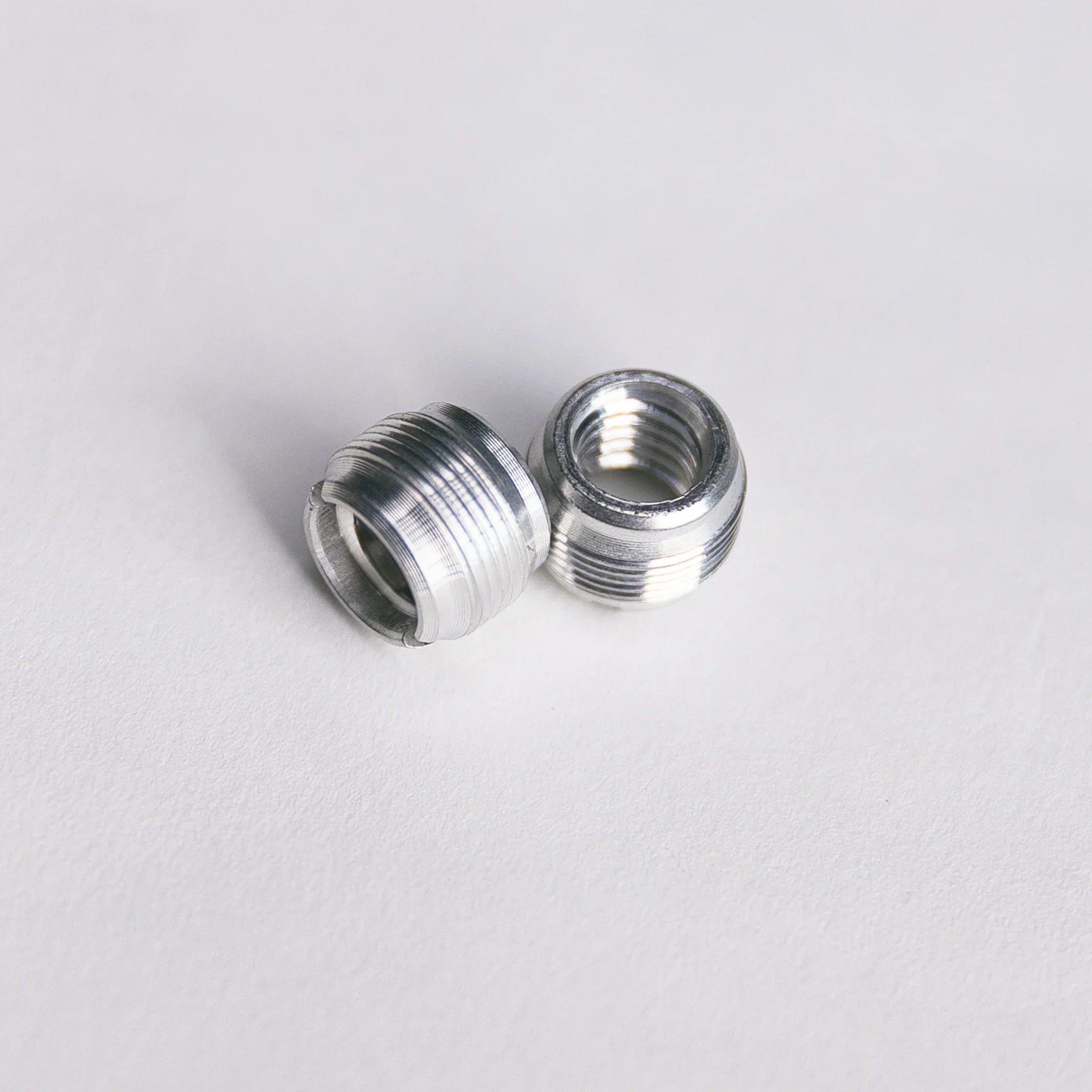 Red Dot Photo 3/8" Female to 5/8" Male Adaptor Aluminum Screw Adaptor in Silver - Red Dot Photo