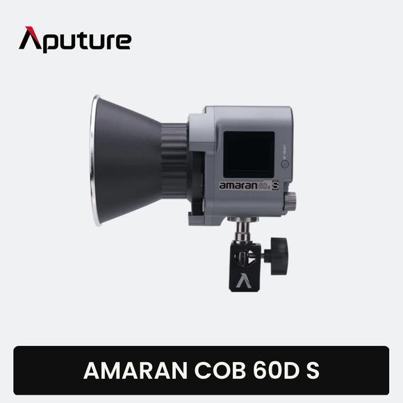 Amaran 60D S COB Daylight LED Video Light with New Dual Blue Light Chipset Bowen Mount by Aputure