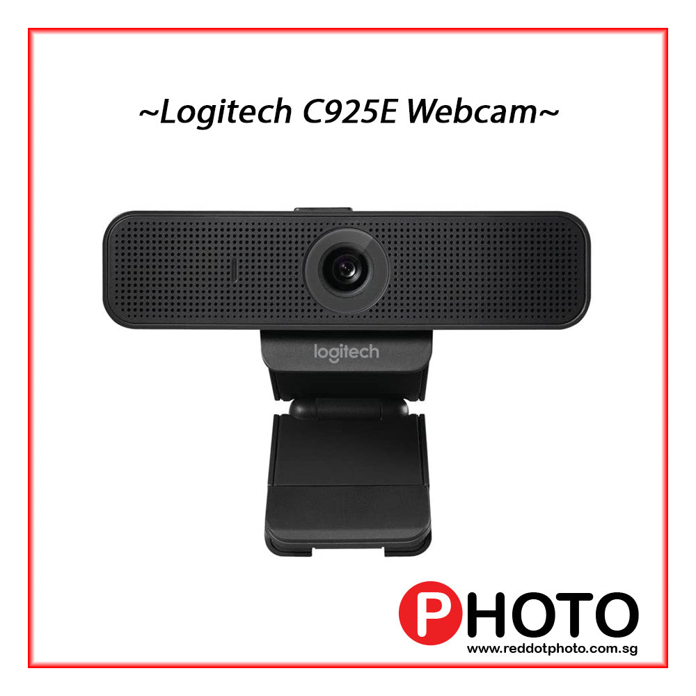 罗技 C925E 全高清 1080p 经济型商务网络摄像头直播