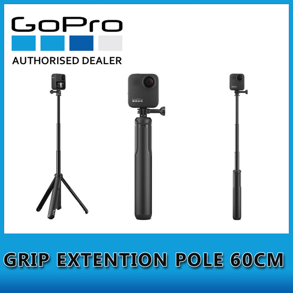 GoPro 握把延长杆（22 英寸）带三脚架适用于 HERO 9 HERO 8 GOPRO MAX