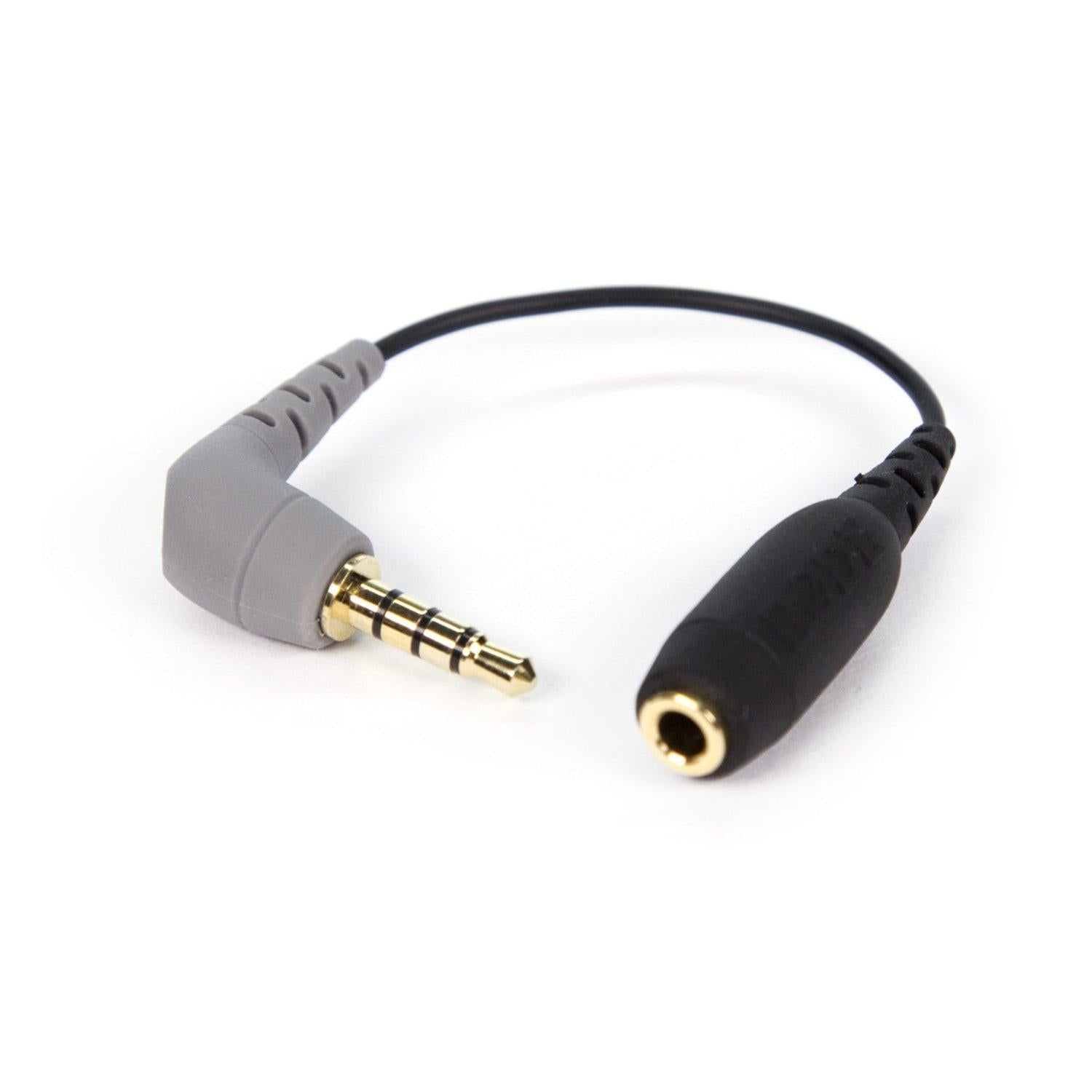 Rode SC4 3.5mm TRS to TRRS smart cable Adaptor - Red Dot Photo