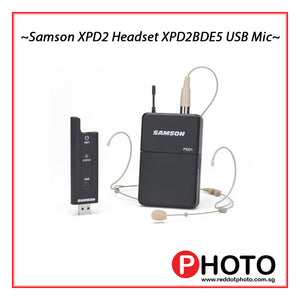 Samson XPD2 耳机 XPD2BDE5 USB 数字无线麦克风