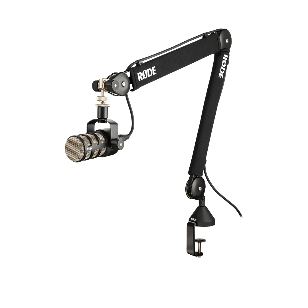 Rode PSA1+ Premium Professional Studio Boom Arm with Table Clamp Compatible with Most Microphones