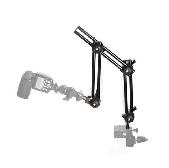 Lumia Micro Crane Extension Double Arm 3-Section (Similar to Manfrotto 396AB-3)