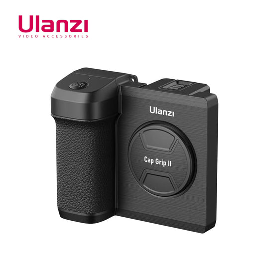 ULANZI CG-01 手机三脚架支架，带遥控器手机三脚架适配器手柄支架