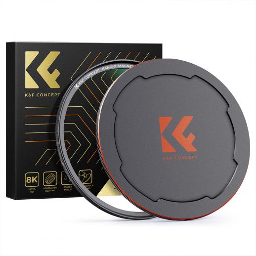 K&F Concept UV Filter Nano-X Series Magnetic Filter Green Coating Scratch Resistant Multi Coat