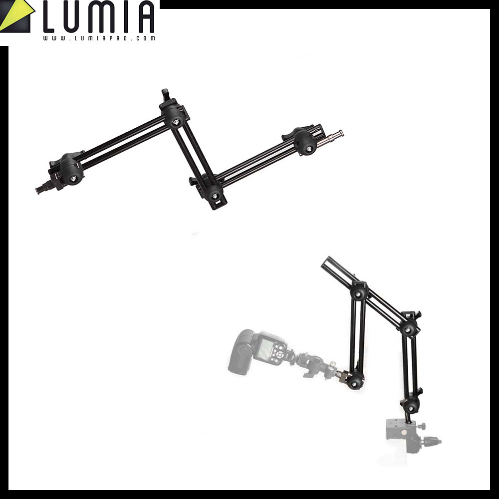 Lumia Micro Crane Extension Double Arm 3-Section (Similar to Manfrotto 396AB-3)