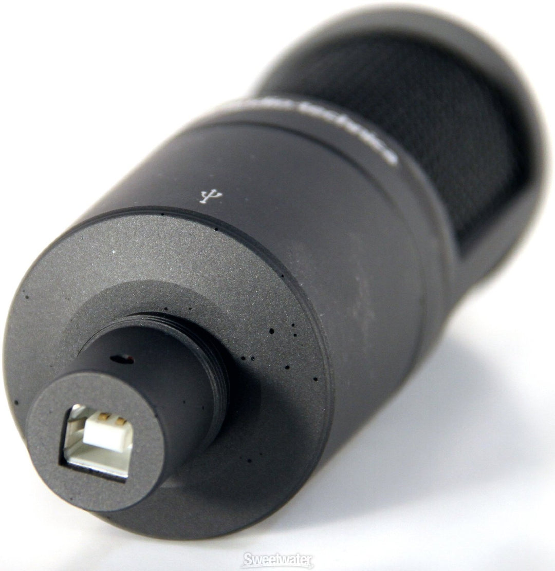 铁三角 AT2020USB+ 心形电容 USB 麦克风 桌面麦克风 高品质麦克风