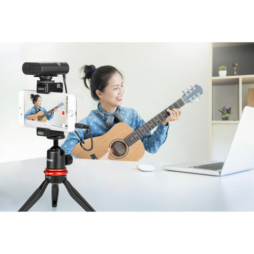 BOYA BY-WM4 PRO Digital Camera-Mount Wireless Omni Lavalier Microphone System (2.4 GHz) K1