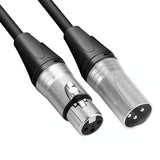 Belden 1800F Neutrik 音频电缆 3m XLR 母头到 XLR 公头 3m XLR 电缆平衡 3 针 XLR 麦克风跳线