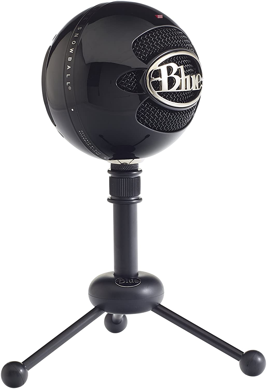 Blue SnowBall Gloss Black USB Microphone