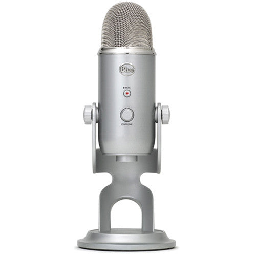 Blue Yeti Silver USB Microphone