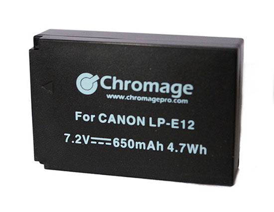 Chromage LP-E12 Battery for Canon