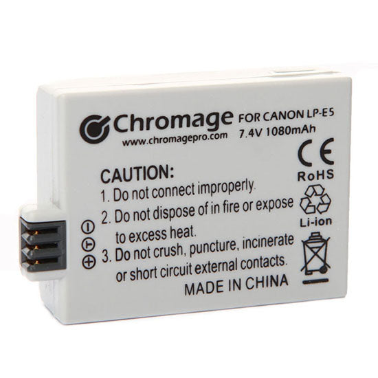 Chromage LP-E5 for Canon DSLRs