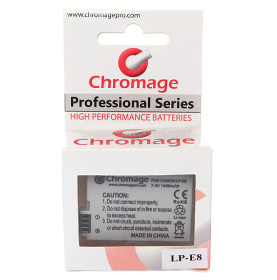 Chromage LP-E8 Battery for Canon DSLRs