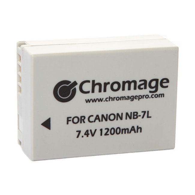 Chromage NB-7L Battery for Canon Cameras