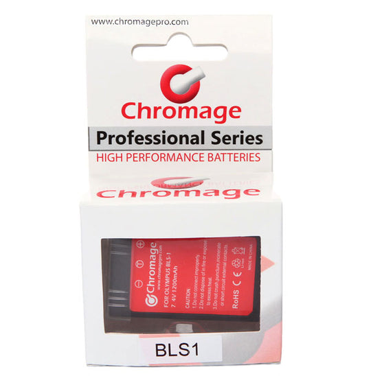 Chromage BLS-5/BLS-1 Battery for Olympus Cameras