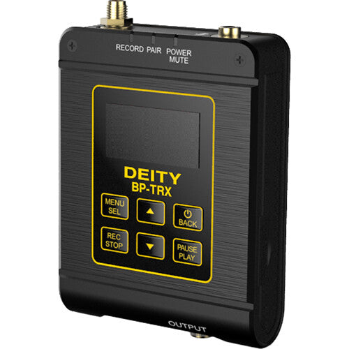 Deity Microphones BP-TRX 紧凑型麦克风录音机和带时间码 I/O 的无线收发器 (2.4 GHz)
